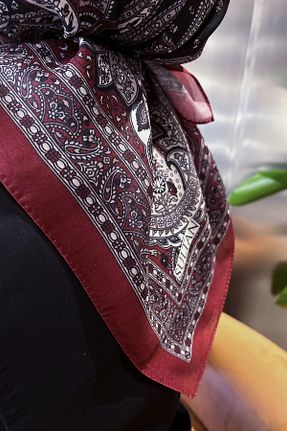 روسری رنگی پلی استر Sultan Eşarp - کد 932170899