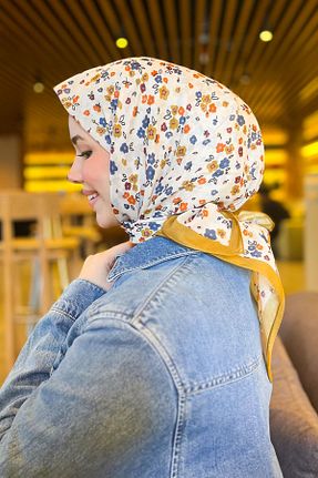 روسری رنگی پلی استر Sultan Eşarp - کد 932170985