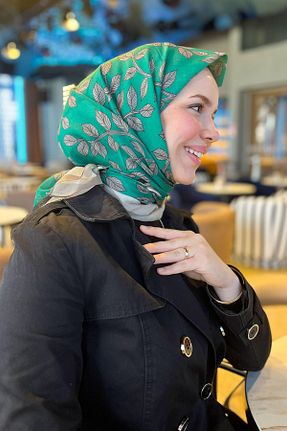 روسری رنگی پلی استر Sultan Eşarp - کد 932170954