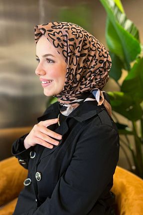روسری رنگی پلی استر Sultan Eşarp - کد 932170885