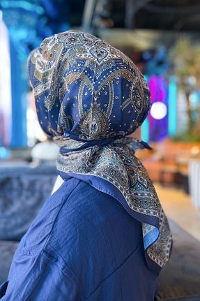روسری رنگی پلی استر Sultan Eşarp - کد 932170816