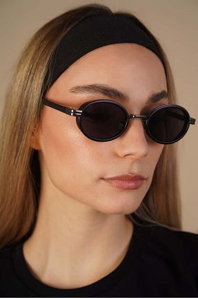 عینک آفتابی مشکی زنانه 58 Stil Noktası - کد 932187636