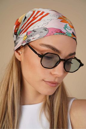 عینک آفتابی سبز زنانه 56 Stil Noktası - کد 932189727