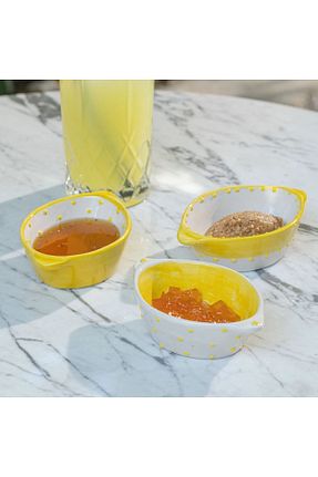 کاسه زرد کاسه تنقلات PINKU Ceramics - کد 766869517
