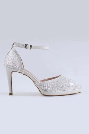 کفش مجلسی سفید زنانه پارچه ای Tacchi - کد 893114996