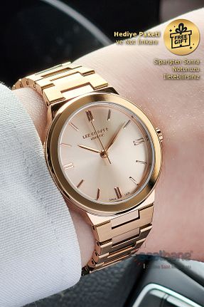 ساعت مچی بژ زنانه 34 میلی متر Lee Cooper - کد 931000013