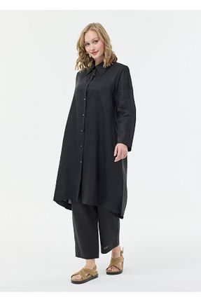 تونیک مشکی زنانه بافتنی Armağan - کد 932251231