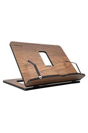 پایه کتاب قهوه ای چوب Vigo Wood - کد 471056864