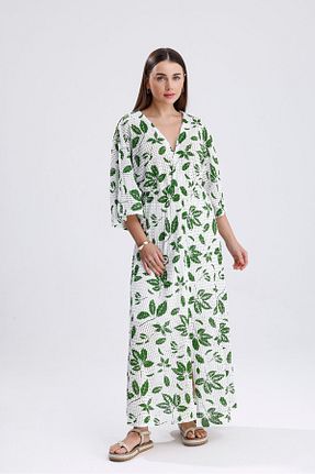 لباس سبز زنانه بافتنی ikomteks - کد 932251325