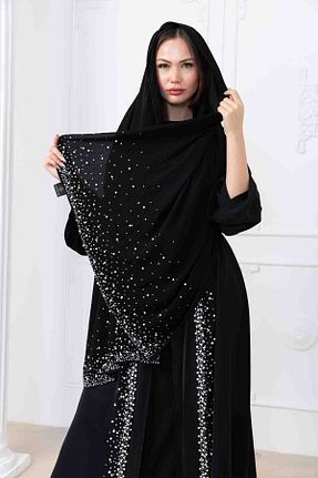 روسری مشکی پلی استر SEEMA - کد 932250852
