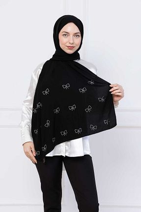 روسری مشکی پلی استر SEEMA - کد 932274167