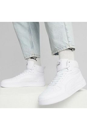 کفش اسنیکر سفید زنانه بند دار Puma - کد 896411433