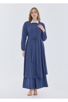 کلاه و ابایا سرمه ای زنانه پلی استر Armağan - کد 932267562