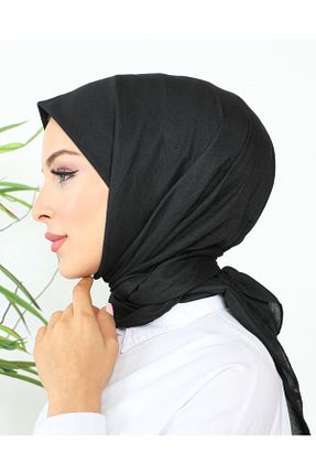 روسری مشکی پنبه ای nacar çarşı - کد 932320866