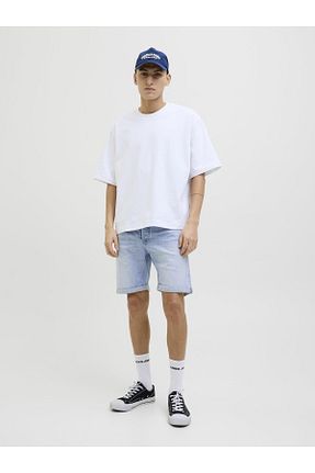 شلوارک و برمودا آبی مردانه رگولار Jack & Jones - کد 923875452
