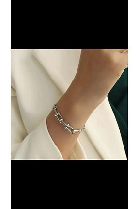 دستبند استیل (فولاد) متالیک استیل ضد زنگ stainless steel - کد 932339663