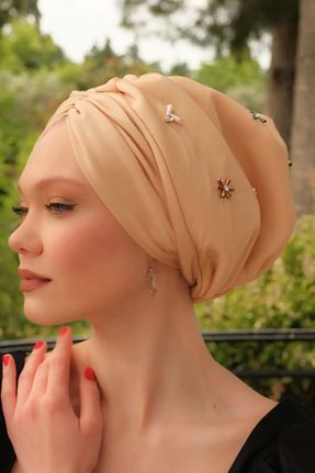 کلاه شنای حجاب آبی زنانه ladrans - کد 848648571