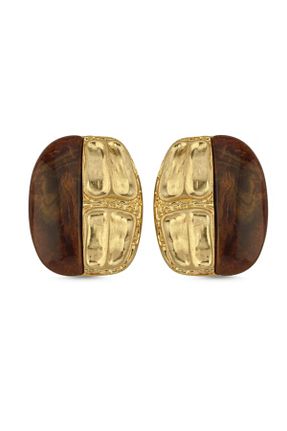 گوشواره استیل (فولاد) قهوه ای زنانه استیل (فولاد) VenüsDesign - کد 879319533
