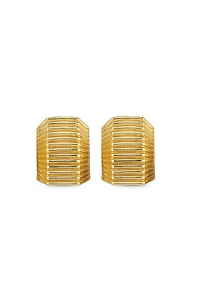 گوشواره استیل (فولاد) طلائی زنانه استیل (فولاد) VenüsDesign - کد 794680445