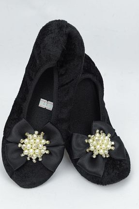 پاندوف مشکی زنانه پارچه ای CEYDA SHOES - کد 862194973