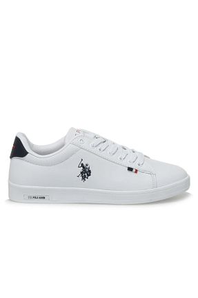 کفش اسنیکر سفید بچه گانه پارچه U.S. Polo Assn. - کد 322922345