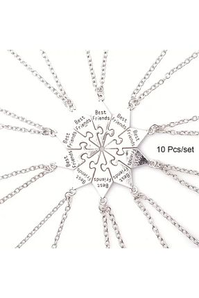 گردنبند جواهر طوسی زنانه استیل ضد زنگ Yıldız Accessory - کد 932357761