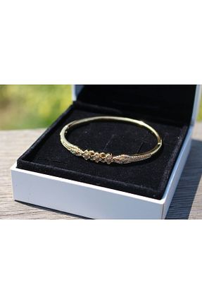 دستبند استیل (فولاد) زرد زنانه استیل ضد زنگ MODA - کد 930380430
