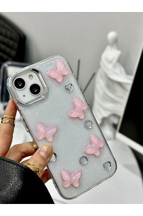کاور و قاب صورتی iPhone 15 Go Aksesuar - کد 928482561