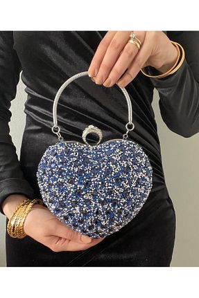 کیف مجلسی آبی زنانه EVA Baykuş Boutique - کد 932379800