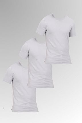 تیشرت طوسی مردانه اسلیم فیت DAMGA JEANS - کد 932385302