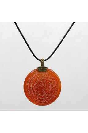 گردنبند جواهر رنگی زنانه برنجی YEMEN ZIRHI - کد 878626223