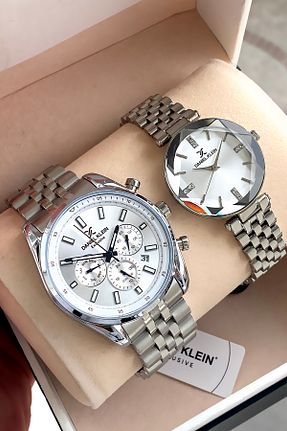 ساعت مچی سفید زنانه 34 میلی متر Daniel Klein - کد 849625572