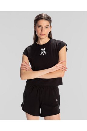 تیشرت اسپرت مشکی زنانه Relaxed Kappa - کد 805922665