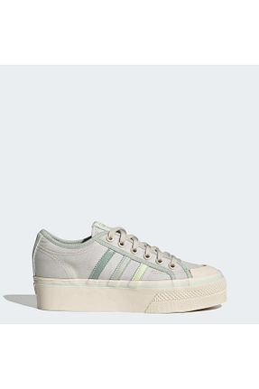 کفش اسنیکر بژ زنانه پلی استر adidas - کد 789822073
