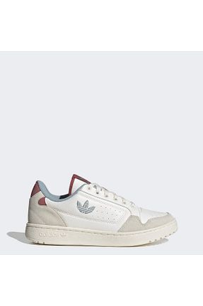 کفش اسنیکر سفید زنانه بند دار adidas - کد 389589804