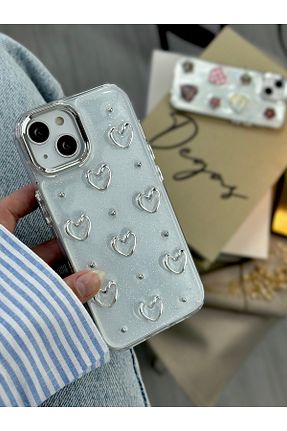 کاور و قاب طوسی iPhone 15 Go Aksesuar - کد 932489455
