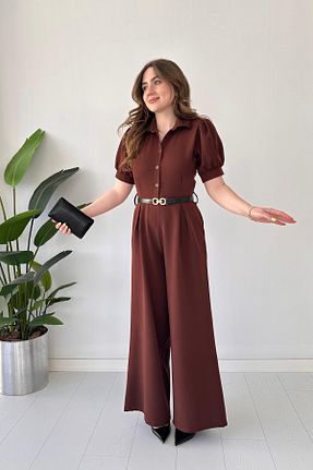 لباس قهوه ای زنانه بافتنی MaziButik - کد 933066357