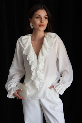پیراهن نباتی زنانه یقه هفت Askı Nişantaşı - کد 931009066