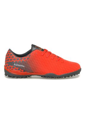 کفش فوتبال چمن مصنوعی نارنجی زنانه پلاستیک Kinetix - کد 670030836