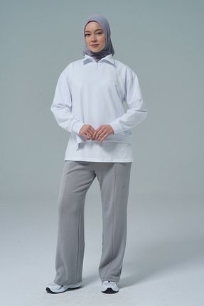 شلوار گرمکن حجاب طوسی زنانه پاچه گشاد George Phoenix - کد 932499565