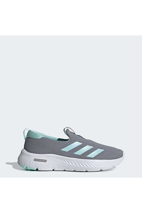 کفش اسنیکر طوسی زنانه بند دار adidas - کد 828498114