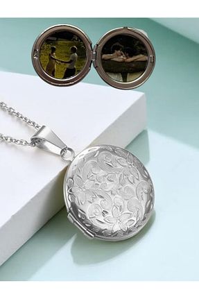 گردنبند استیل ( فولاد ) طوسی زنانه استیل (فولاد) Bro - کد 874957642