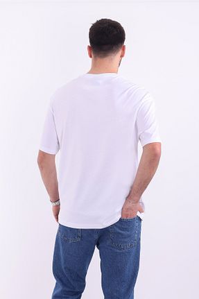 تیشرت سفید مردانه رگولار Ren Kento - کد 930322951