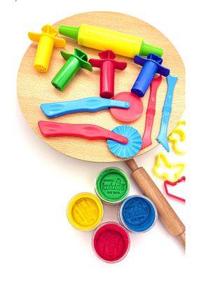 خمیر بازی رنگی kukids play dough - کد 932553258