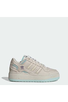 کفش اسنیکر بژ زنانه بند دار adidas - کد 870974698