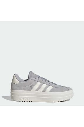 کفش اسنیکر طوسی زنانه بند دار adidas - کد 828498273