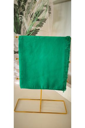شال خاکی زنانه پنبه ای FRESCO SCARFS - کد 444268466