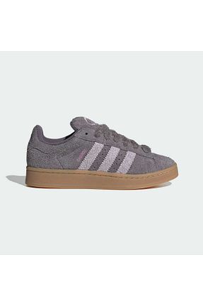 کفش اسنیکر طوسی زنانه بند دار adidas - کد 921683484