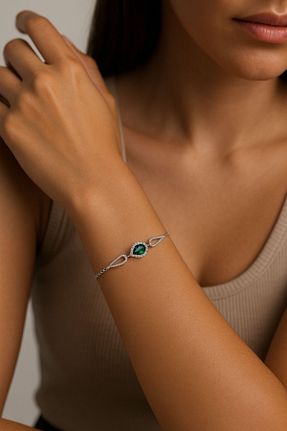 دستبند نقره زنانه 925 عیار Parmas Design - کد 672791394