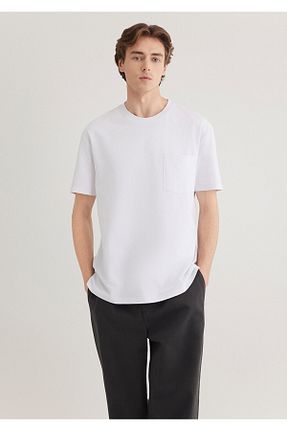 تیشرت سفید مردانه Relaxed Mavi - کد 209813242